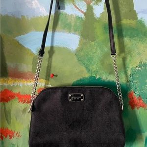 michael kors large black crossbody bag